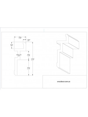 LED Карниз скрытого освещения Orac Decor CX196