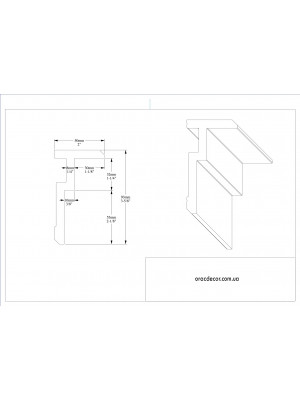 LED Карниз скрытого освещения Orac Decor CX197