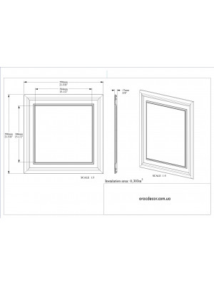 Дверное обрамление Orac Decor D503