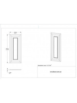 Дверное обрамление Orac Decor D504