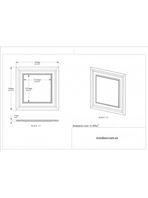Дверное обрамление Orac Decor D506