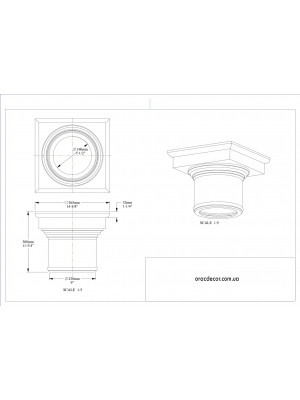 Капитель Orac Decor K1112