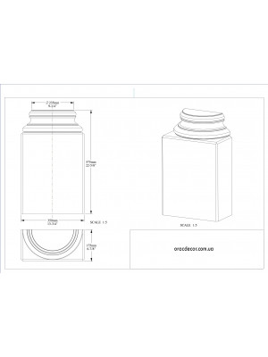 Полуоснование Orac Decor K1131