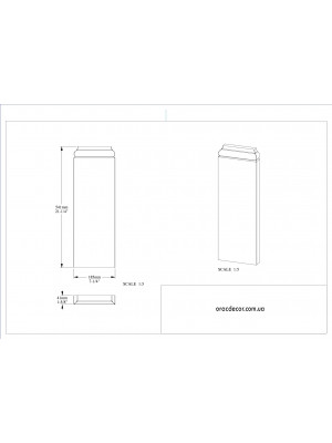 Пилястра Orac Decor K202