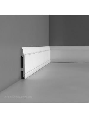Напольный плинтус гладкий Orac Decor SX104