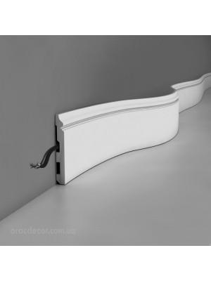 Напольный плинтус гладкий Orac Decor SX118