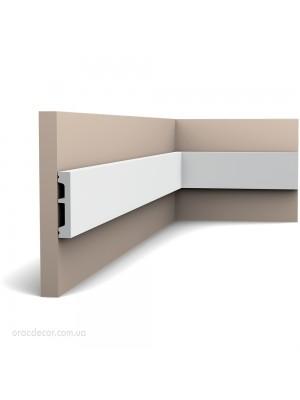 Напольный плинтус гладкий Orac decor SX157