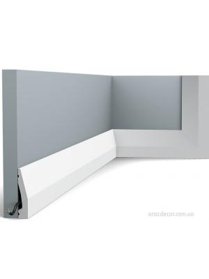 Напольный плинтус гладкий Orac decor SX159