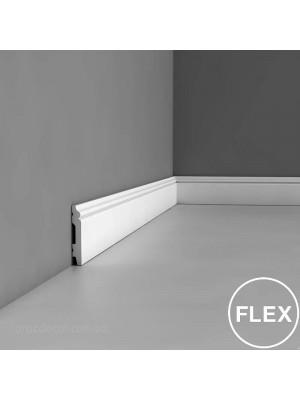 Напольный плинтус гладкий Orac Decor SX165