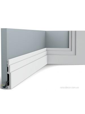 Напольный плинтус гладкий Orac decor SX180
