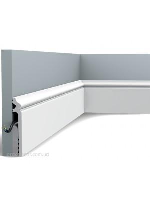 Напольный плинтус гладкий Orac decor SX186