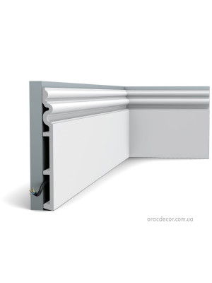 Напольный плинтус гладкий Orac decor SX193