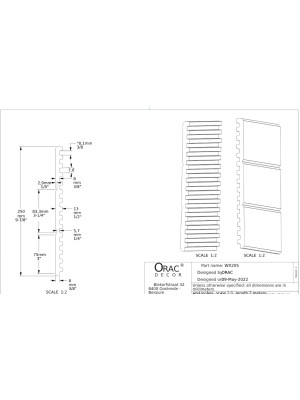 3D панель из полиуретана гибкая Orac decor WX205F
