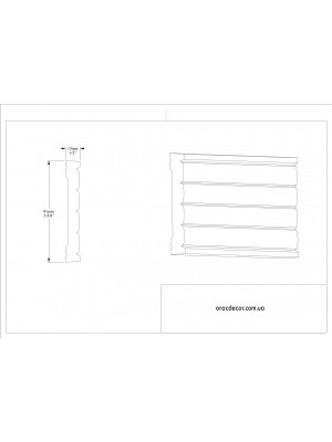 Молдинг гладкий Orac Decor P5020