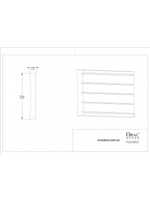 Молдинг гибкий Orac Decor P5020F