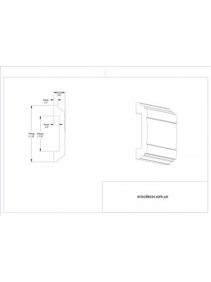 Молдинг гладкий Orac Decor PX102