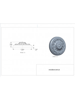 Потолочная розетка Orac Decor R10