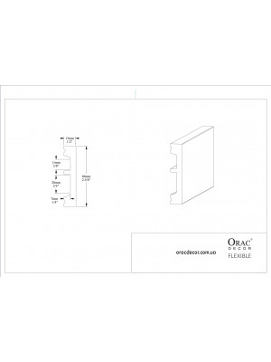 Молдинг гладкий Orac decor SX157F