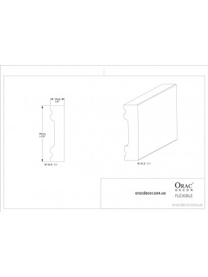 Молдинг гибкий Orac decor SX162F