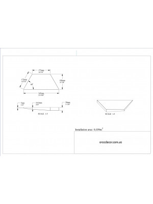 3D панель из полиуретана Orac decor W101