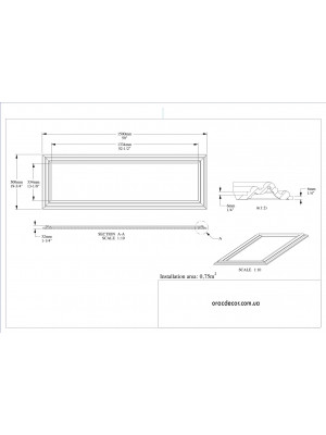 3D панель из полиуретана Orac decor W120